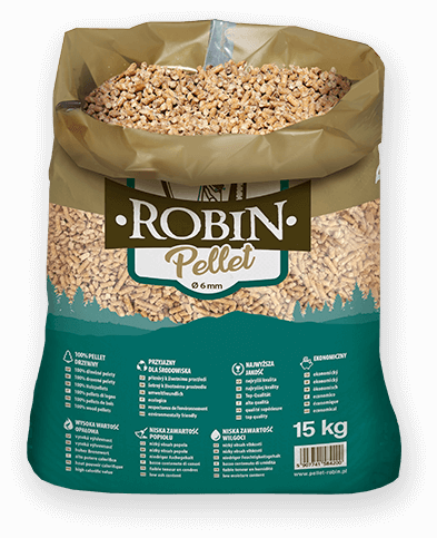 worek pelletu opałowego Robin do kupienia w Reczu lub sklepie internetowym